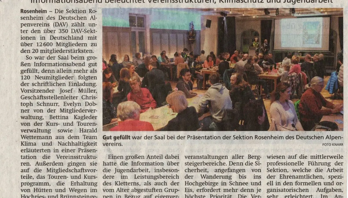 © Sektion Rosenheim DAV - OVB