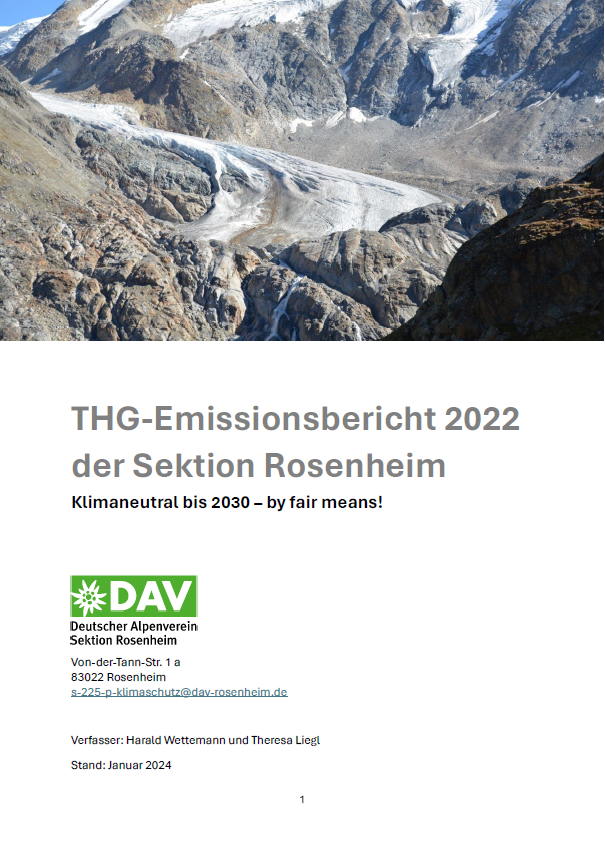 © DAV Sektion Rosenheim - Klimateam