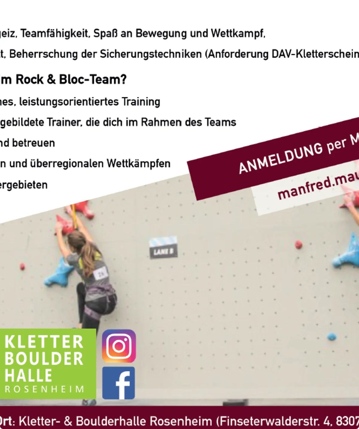 © Sektion Rosenheim - Manfred Mauler