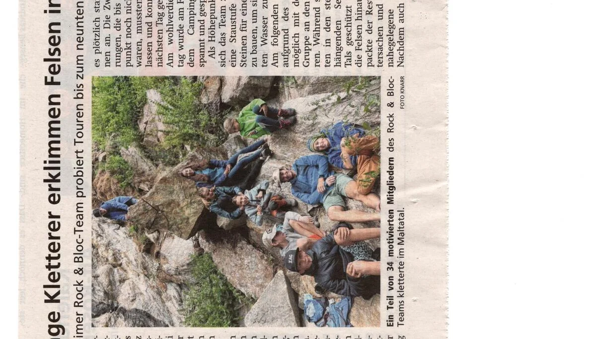 © DAV Sektion Rosenheim Rock&Bloc