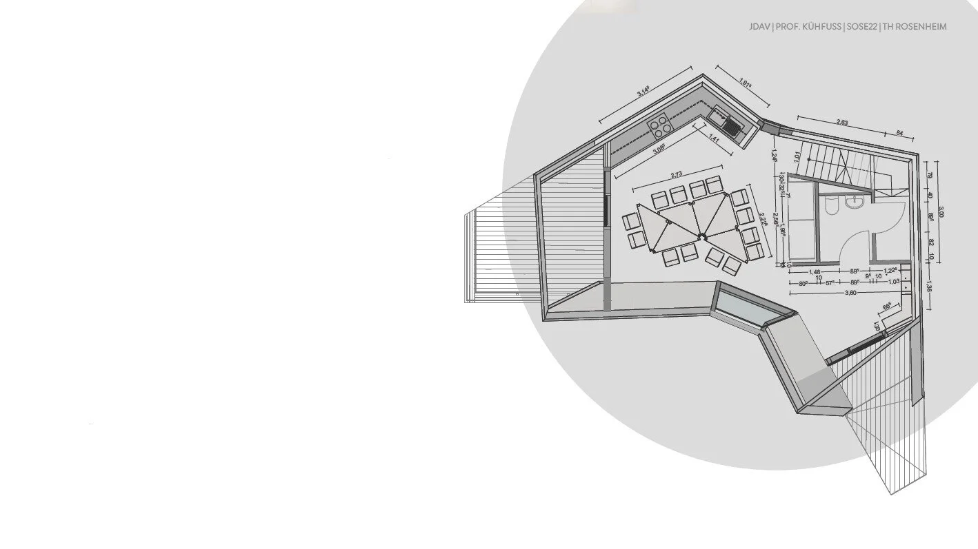 Grundriss | © TH-Rosenheim