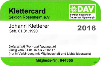 © DAV Sektion Rosenheim © DAV Sektion Rosenheim