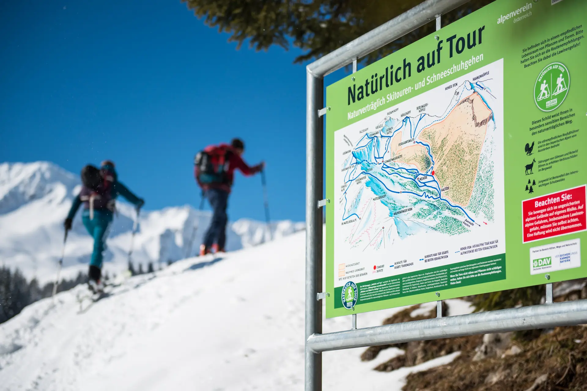 Der Aktionstag wirbt für naturverträgliches Verhalten | © DAV/Daniel Hug